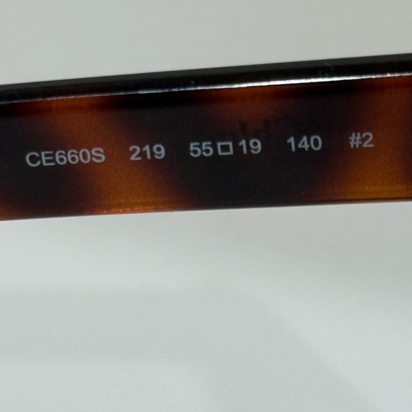 CHLOE Tortoise Shell Sunglasses?arrows on top made Italy CE660S
219 55口19 140
#2 main image 6